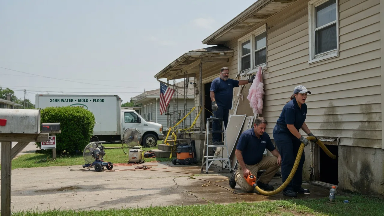 Water Damage Repair in Bergheim, TX near me